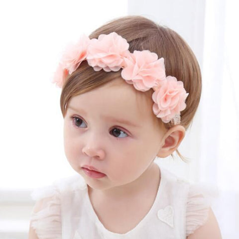 New Baby Flower Headband