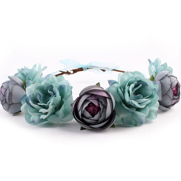 Bohemian Flower Crown for Women