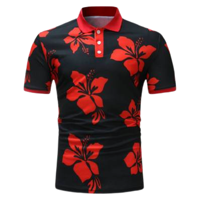 LEO Floral Polo shirt