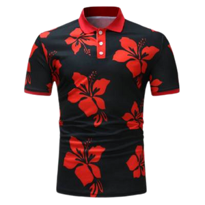 LEO Floral Polo shirt