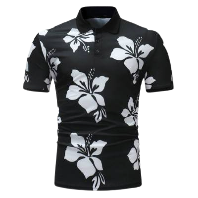 LEO Floral Polo shirt