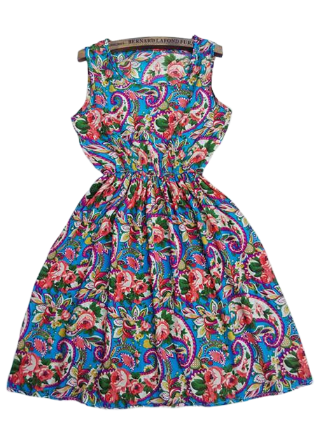 AUDREY Short Summer Floral Dress