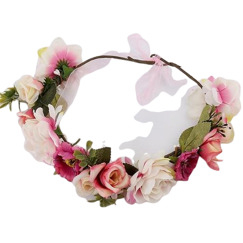 Bohemian Flower Crown for Women