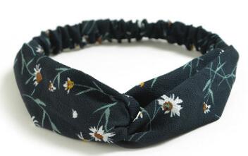 Women Hair Accessories Turban Headband Floral Patterns