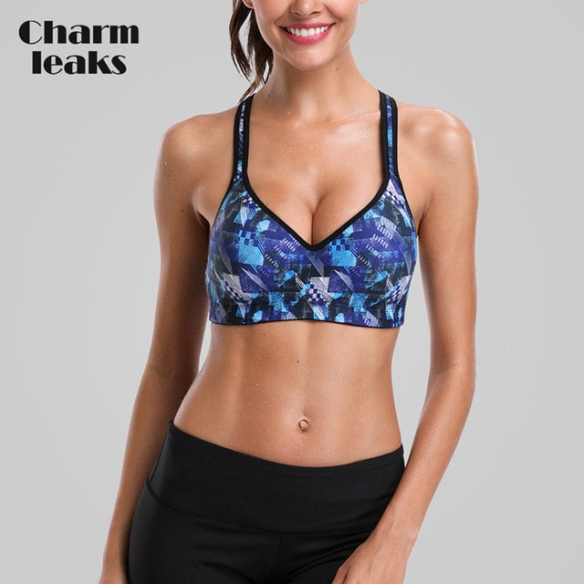 QUINN Floral Sports bra