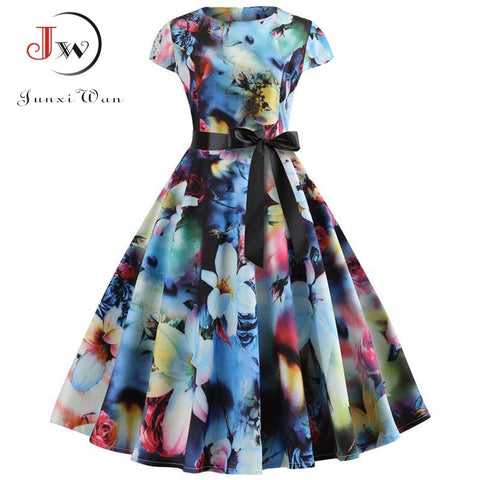 SARAH Vintage Floral Dress