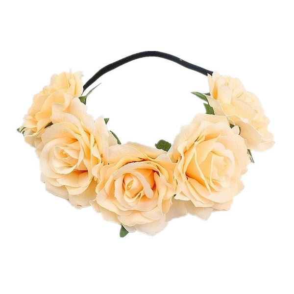 Bohemian Handmade Floral Headband