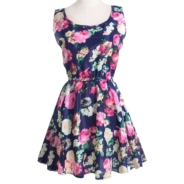 HANNAH Short Floral Dress