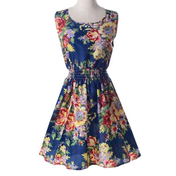 HANNAH Short Floral Dress