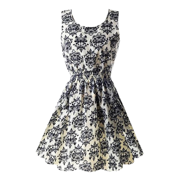 LEAH Short Summer Floral Dress