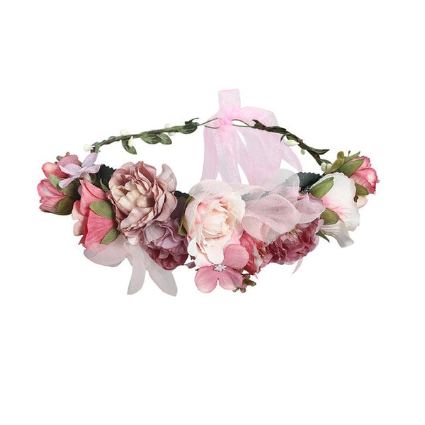 Flower Headband Bridal Hair Ornament