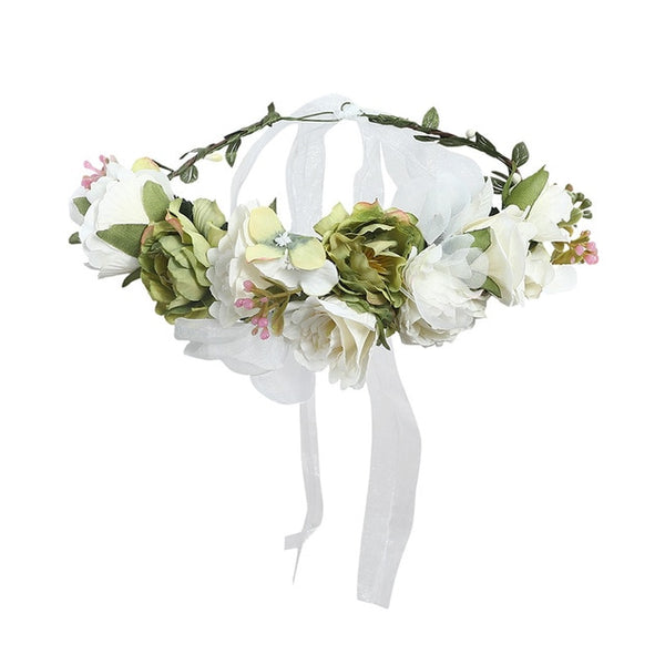 Flower Headband Bridal Hair Ornament