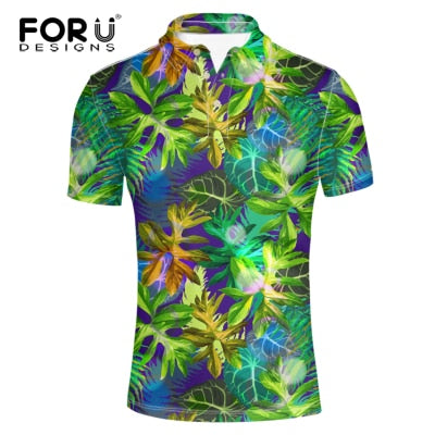 RICHARD Floral Polo shirt