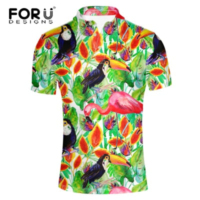 RICHARD Floral Polo shirt