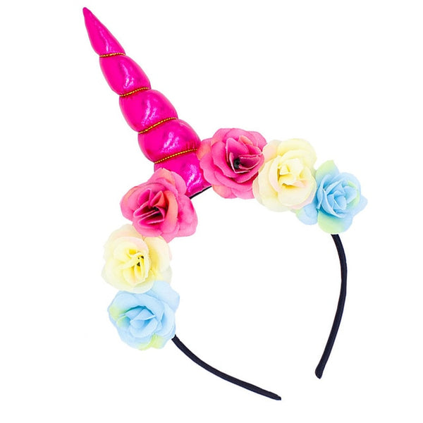 Flower Cat Ears Cute Unicorn Headband