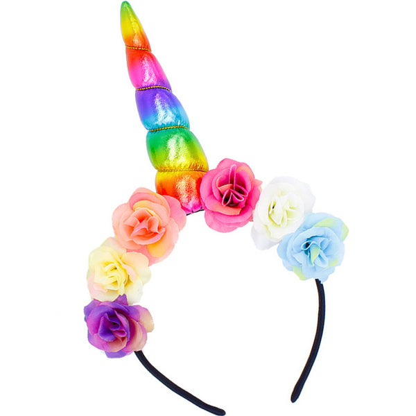 Flower Cat Ears Cute Unicorn Headband