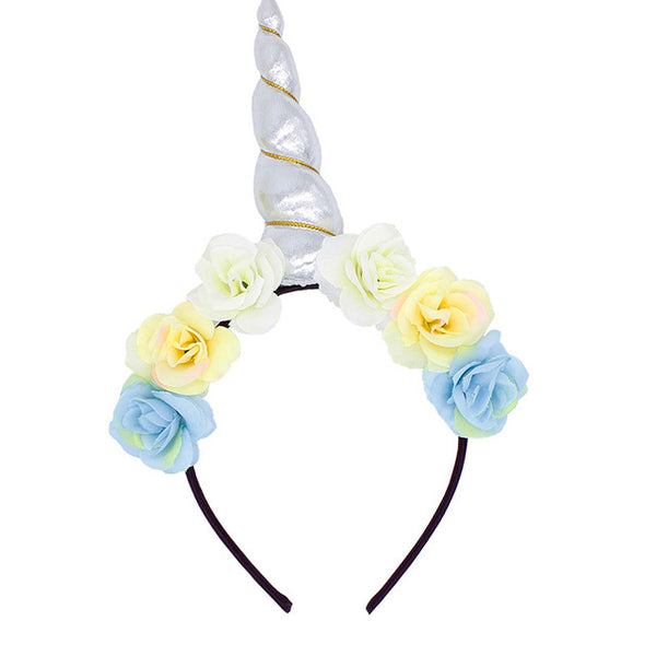 Flower Cat Ears Cute Unicorn Headband