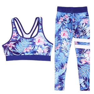 KYNA Floral Athletic Wear for Gym and Yoga