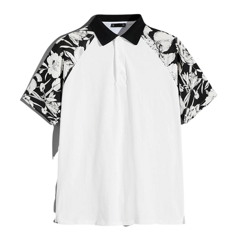 HANS Floral Polo Shirt