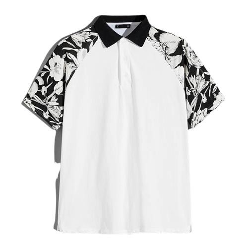 HANS Floral Polo Shirt