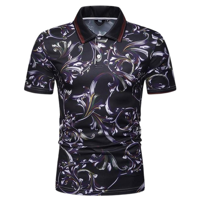 HUNTERFloral Polo shirt