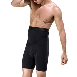 NEW Black White Men Body Shaper Pants High Waist