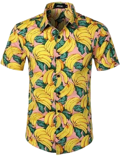 BENJAMIN Casual Hawaiian Button down Polo