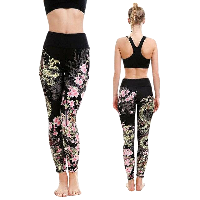 HEDLEY Floral Tracksuit for Gym and Yoga