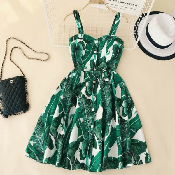 APRIL Cute Short Summer Dress