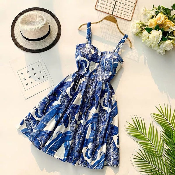 APRIL Cute Short Summer Dress