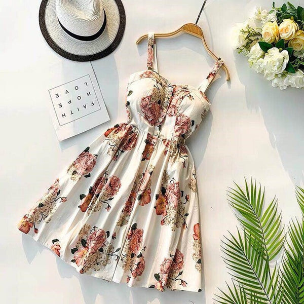 APRIL Cute Short Summer Dress