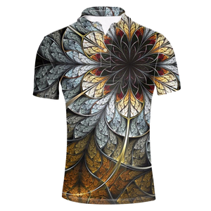 ISAAH Floral Polo Shirt