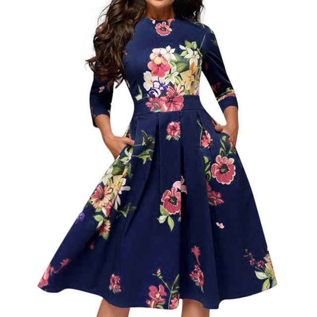 CHLOE Spring Floral Dress