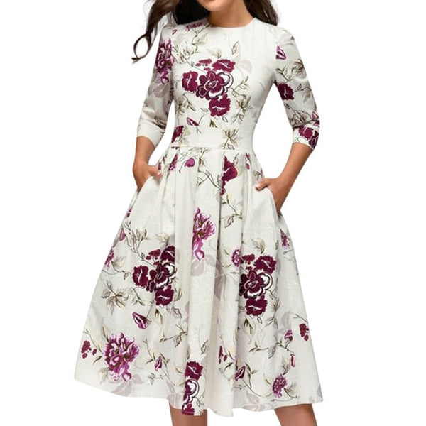 CHLOE Spring Floral Dress