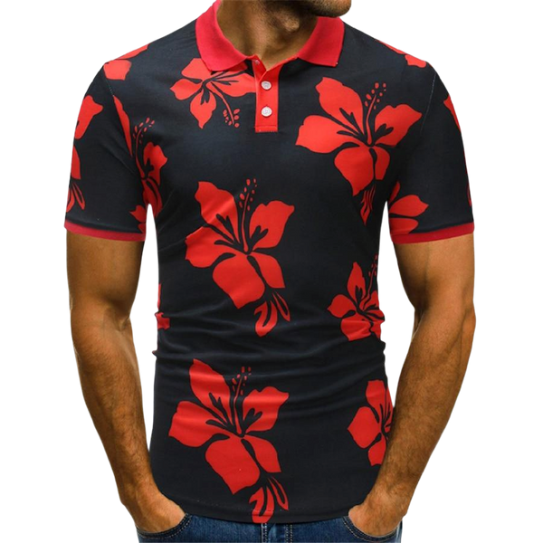 LANDON Floral Polo shirt