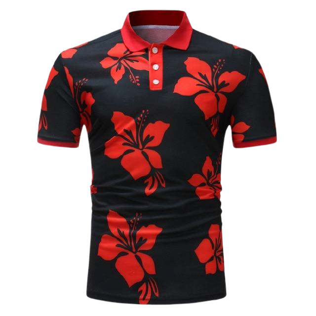 LANDON Floral Polo shirt