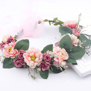 Rustic Bridesmaid Hair Flower Headbands