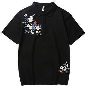 ASHER Floral Polo shirt