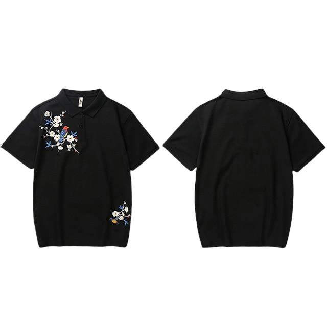 ASHER Floral Polo shirt