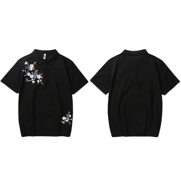 ASHER Floral Polo shirt