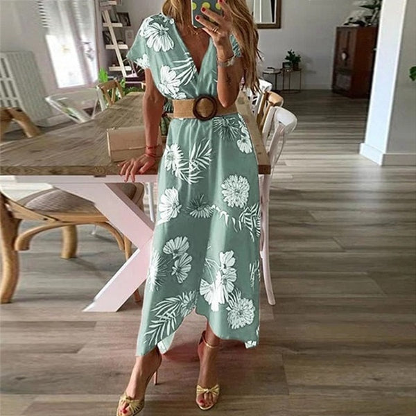 SAMANTHA Bohemian Floral Dress