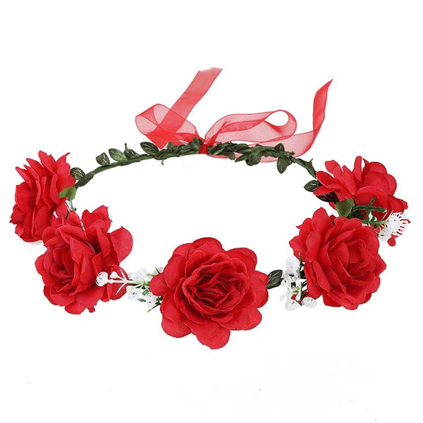 Flower Headband Bridal Hair Ornament