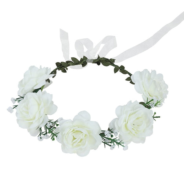 Flower Headband Bridal Hair Ornament