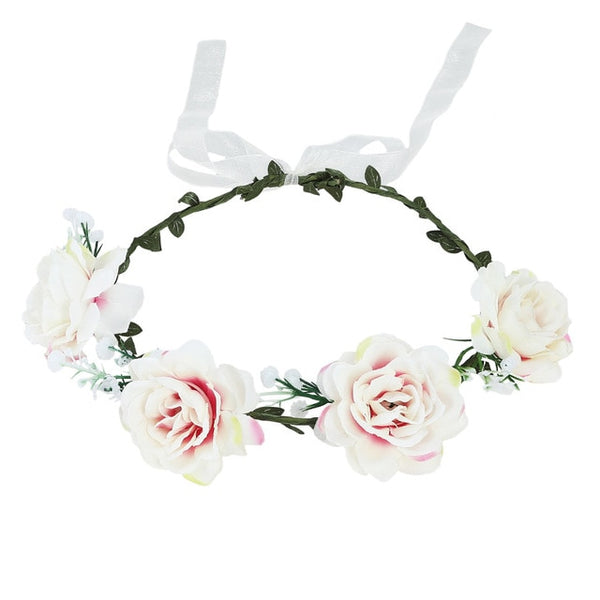 Flower Headband Bridal Hair Ornament