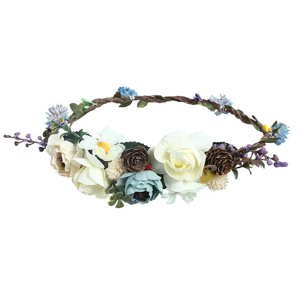 Flower Headband Bridal Hair Ornament