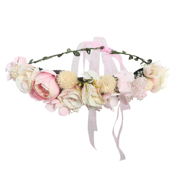 Flower Headband Bridal Hair Ornament