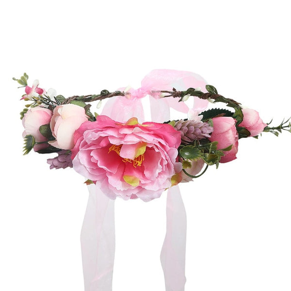 Flower Headband Bridal Hair Ornament