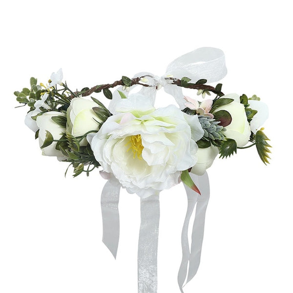 Flower Headband Bridal Hair Ornament