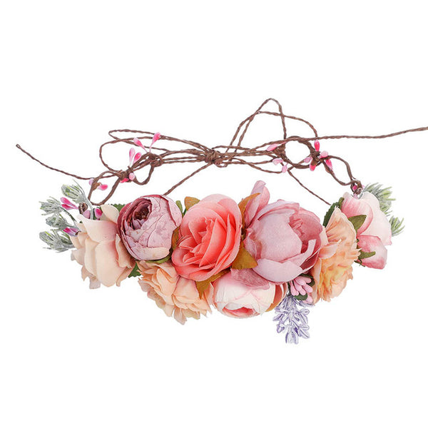 Flower Headband Bridal Hair Ornament