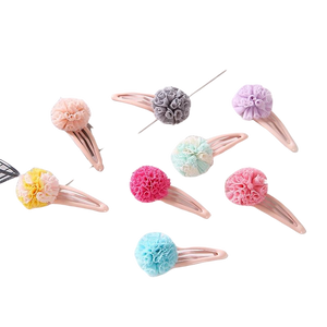 1pcs 5cm Snap Hair Clips for Children